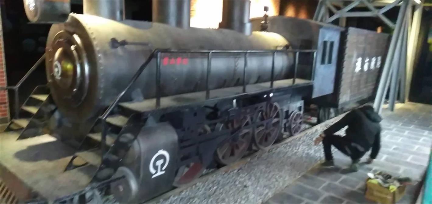 周口蒸汽火车模型